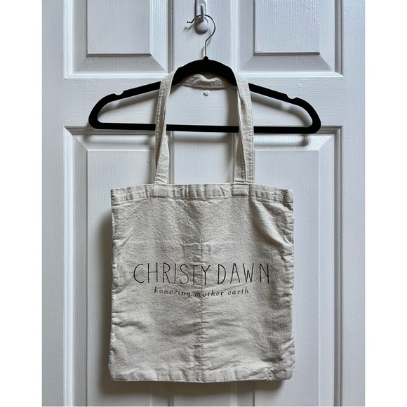 [Christy Dawn] Honoring Mother Earth Canvas Pocket Tote Bag (NWOT!!) - Picture 1 of 8